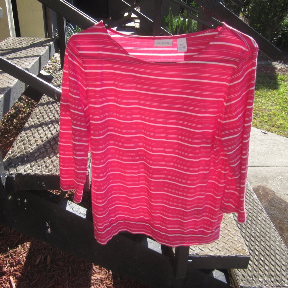 Chicos Sz 1 3/4 sleeve